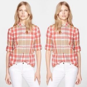 NWT Burberry Brit Button Up Size XS